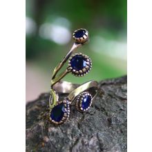 Stoneage Safir Ayarlanabilir Kadın Yüzük