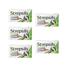 Strepsils Herbal Kara Mürver Aromalı 5x16 Pastil