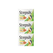 Strepsils Herbal Propolis C Vitamini 3x16 Pastil