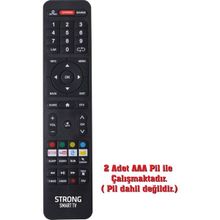Strong Smart Tv Kumandası Siyah Renk Uyumlu Modeller ile Güçlü Kontrol Özelliği