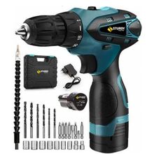 Sturdy 36V 5AH Sanzumanlı Setlı Lıon Şarjlı 24 Parca Setli Matkap