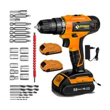 Sturdy 56V 6AH Metal Şanzımanlı Blaster Seri Setli Li-Ion Çift Akülü Matkap