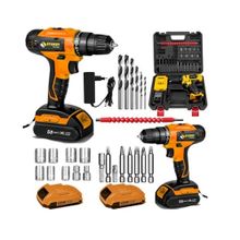 Sturdy 56V4AH Japon Technology Favored Seri Metal Şanzıman Şarjlı Çift Akülü Matkap