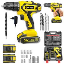 Sturdy 58V 8AH T-E Matkap 27 Parça Setli