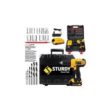 Sturdy Japon Professıonel Tools 58V 8AH Krz Çift Akülü Vidalama 27 Parça Setli Matkap