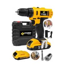 Sturdy Pro Power Darbeli 46 V 5 AH Lion Çift Akülü Soketli Vidalama Matkap