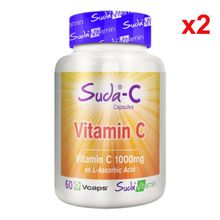 Suda-C Vitamin C 1000 mg 2x60 Kapsül