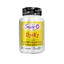Suda-D Vitamin D3 K2 60 Kapsül