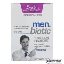 Suda Probiotic Men Biotic Probiotic 30 Kapsül