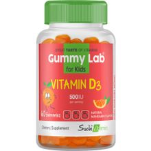Suda Vitamin Gummy Lab For Kids Vitamin D3 500 IU 60 Çiğnenebilir Tablet