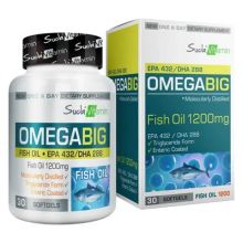 Suda Vitamin Omegabig 1200 mg 3x30 Kapsül Balık Yağı