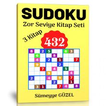 Sudoku Zor Seviye Kitap Seti 3 Kitap Enine Boyuna Eğitim