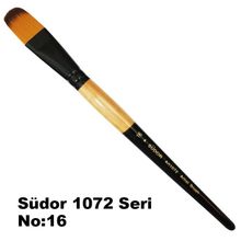 Südor 1072 Seri No:16 Kedi Dili Yağlı Boya-Akrilik Boya Fırçası