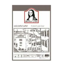 Südor Mona Lisa Şeffaf 95 gr 20 Yaprak Eskiz Defteri