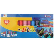 Südor My Dido 12 Renk 9 ml Akrilik Tüp Boya