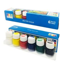 Südor SD121 15 ml 6 Renk Şişe Su Bazlı Akrilik Boya