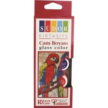 Südor SD322S 15 ML 10 Renk Su Bazlı Cam Boyası