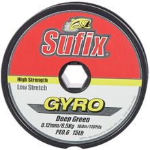 Sufix Gyro Braid Örgü 0.26 mm 15 kg 250 m Koyu Yeşil Olta İpi Misinası