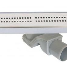 Sukar 1154-1006050-01 Line 4E 60 cm Cube Izgaralı Krom Duş Kanalı