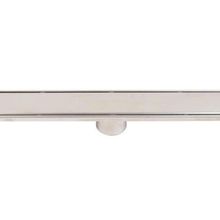Sukar 1156-1032000-01 Line 6 20 cm Plain Izgaralı Krom Duş Kanalı