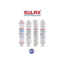 Sulax Inline Su Arıtma Filtresi 4'lü Set