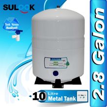 SULOOK Su Arıtma Deposu,Su Arıtma Tankı (2.8 Galon) 10 Litre Metal Tank flt20231308