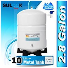 Sulook Su Arıtma Deposu,Su Arıtma Tankı(2.8 Galon) 10 Litre Metal Tank-ro