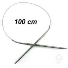 Sultan 100 cm No:4 Çelik Telli Misinalı Şiş