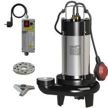 Sumak SBRT19/2P Trifaze 380V 1.8 HP Parçalayıcı Bıçaklı Foseptik Dalgıç Pompa