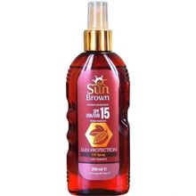 Sun Brown Spf 15 200 ml Güneş Yağı