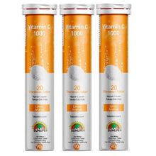 Sunlife Vitamin C 1000 mg 3x20 Efervesan Tablet