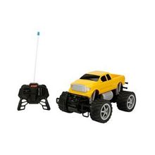 Sunman 1:18 26 cm Sarı Jeep Uzaktan Kumandalı Jumbo Wheels Usb Şarjlı Araba
