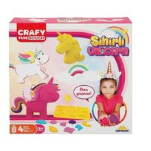 Sunman 2090 Crafy Sihirli Unicorn Oyun Hamuru Seti