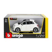 Sunman 22106 Burago Fiat 500 2007 Model 1:24 Araba