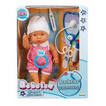 Sunman 30101 / Fuşya Bebelou Doktor Zamanı Konuşan Bebek
