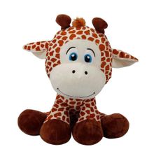 Sunman 35 cm Oturan Sevimli Zürafa Peluş