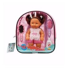 Sunman Nil Bebek 23 cm Sırt Çantalı Set