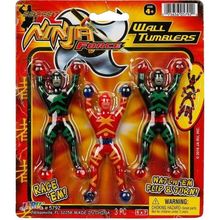 Sunman Siyah Kırmızı SNM004 Duvara Yapışan Taklacı Ninja
