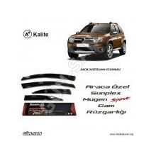 Sunplex Dacia Duster 2009 Sonrası Mugen Tip 4 Lü Cam Rüzgarlığı