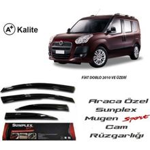 Sunplex Fiat Doblo 2 Mugen Tip 2010 Cam Rüzgarlığı