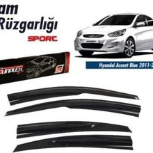 Sunplex Hyundai Accent Blue Mugen 2011-2017 4'lü Cam Rüzgarlığı