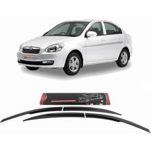 Sunplex Hyundaı Accent Era 2006 2012 Mugen Sport Style Ön Arka Takım 4 lü Cam Rüzgarlığı