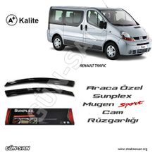 Sunplex Renault Trafic Mugen Tip 2li Cam Rüzgarlığı