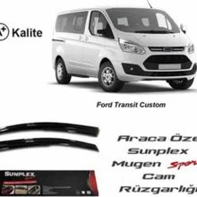 Sunplex Transit Custom 2014 Sonrası 2 Parça Mugen Cam Rüzgarlığı
