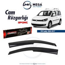 Sunplex Volkswagen Caddy 2004-2017 Mugen Tip Cam Rüzgarlığı