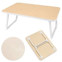 Sunup Sn-29693 Yatak Koltuk Üzeri Tepsisi Ahşap Desen 60x40 cm Katlanabilir Laptop Masası