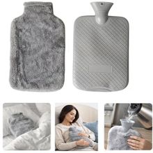 Sunup Sn-29909 Peluş Kılıflı Yumuşak Dokulu 30 cm 2000 ml Kapasiteli Sıcak Su Torbası