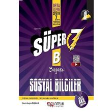 Süper 7 Sosyal Bilgiler Yeni Nesil Soru Kitabı Nitelik Yayınları