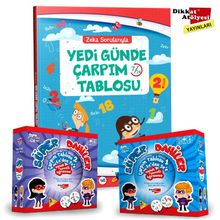Süper Dahiler Çarpım Tablosu Seti - Dikkat Atölyesi Yayınları