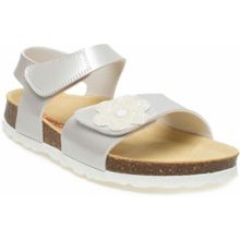 Superfit 000118-1000 Gümüş Kız Çocuk Mantar Sandalet